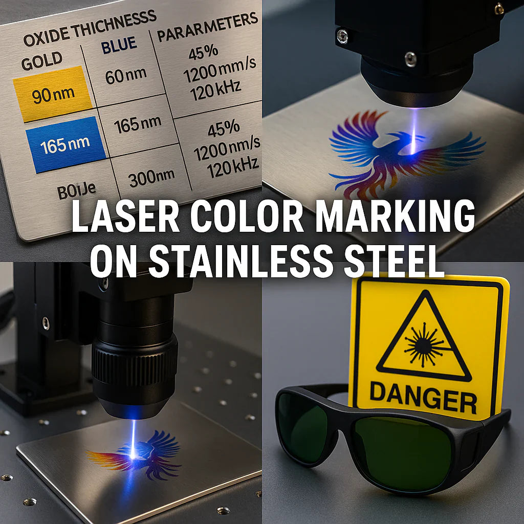 Laser Color Marking on Stainless Steel: Complete Guide
