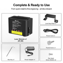 Laservii M1s Laser Engraver IR-2W Laser Kit