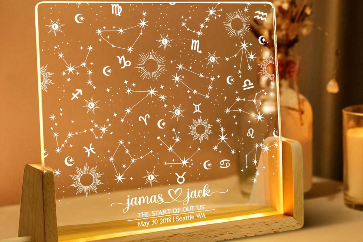Custom Acrylic Lamp